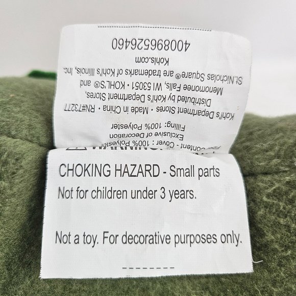 St Nicholas Square Plush Snowman Couple Sleigh Holly Candy Cane Christmas Decor - Picture 9 of 10